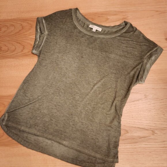 JANE AND DELANCY SHORT SLEEVE CAP SLEEVE T-SHIRT - SMALL - Picture 2 of 4